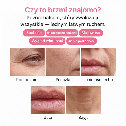 PDRN Różowy Balsam Multikolagenowy na Objętość